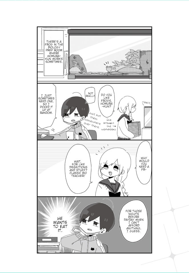 Homura-sensei Is Probably Unpopular Chapter 1 3